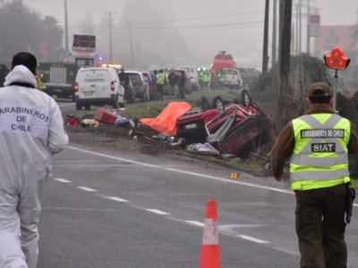 Nueve personas mueren en terrible accidente en San Javier
