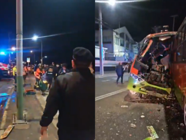 Tragedia en Valparaíso: brutal colisión frontal entre micros deja 2 muertos y 21 heridos