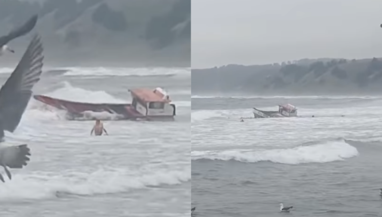 /regionales/bote-de-pescadores-queda-varado-en-la-barra-de-bucalemu-y-genera