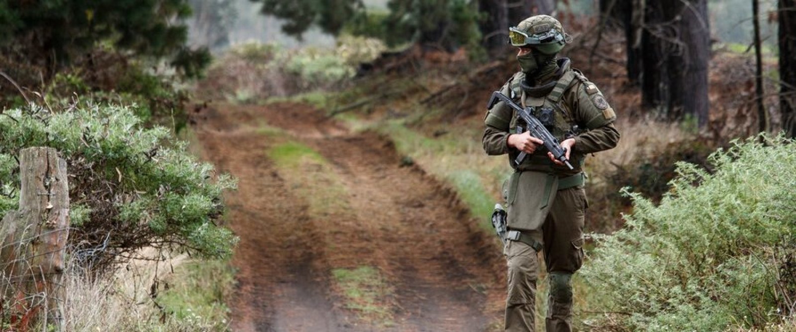 Carabinero falleció tras recibir impacto de bala durante guardia rural en Victoria